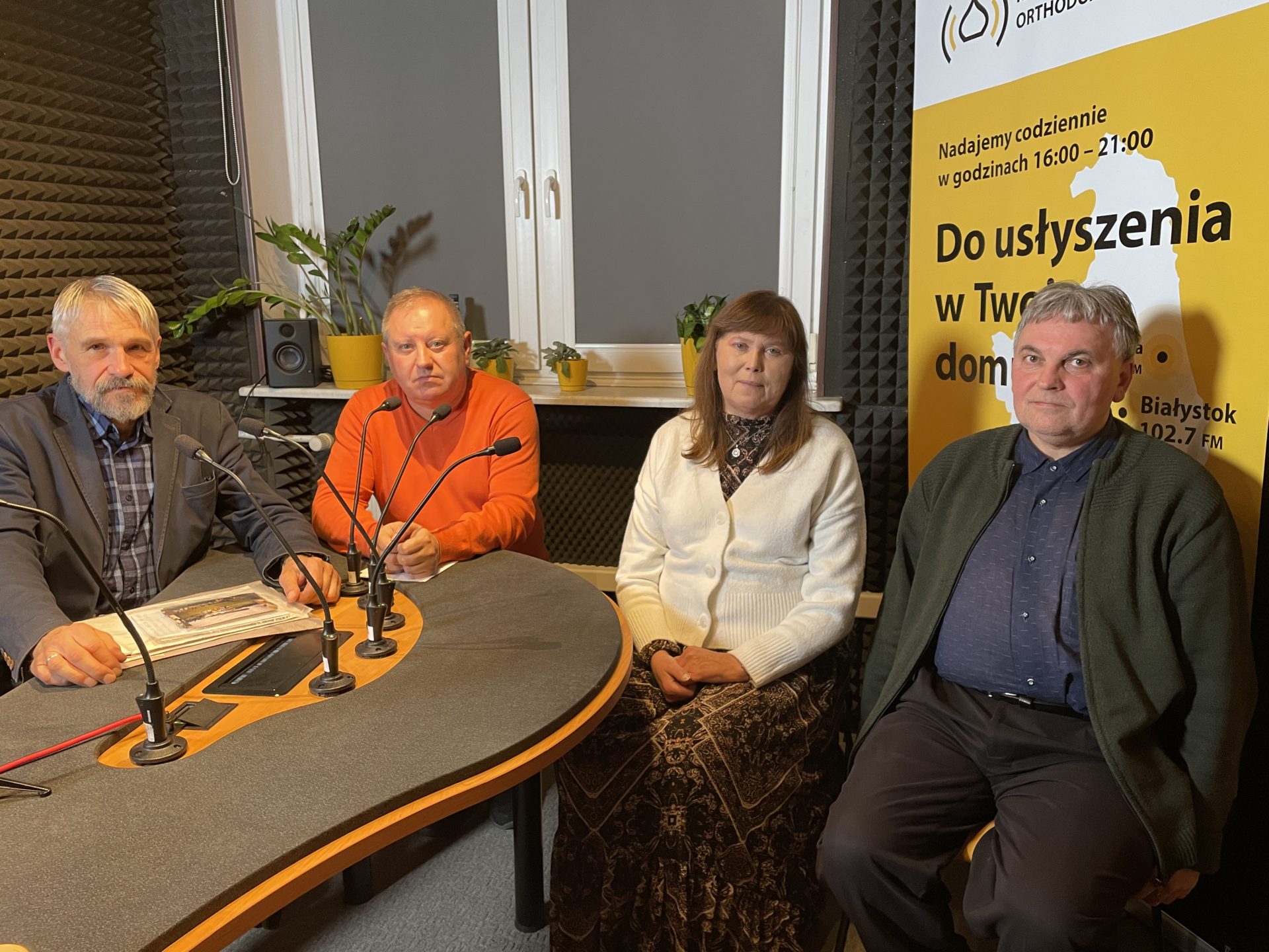 Sławomir Nazaruki, Anna Fionik, Jarosław Kościukiewicz i Piotr Oniszczuk