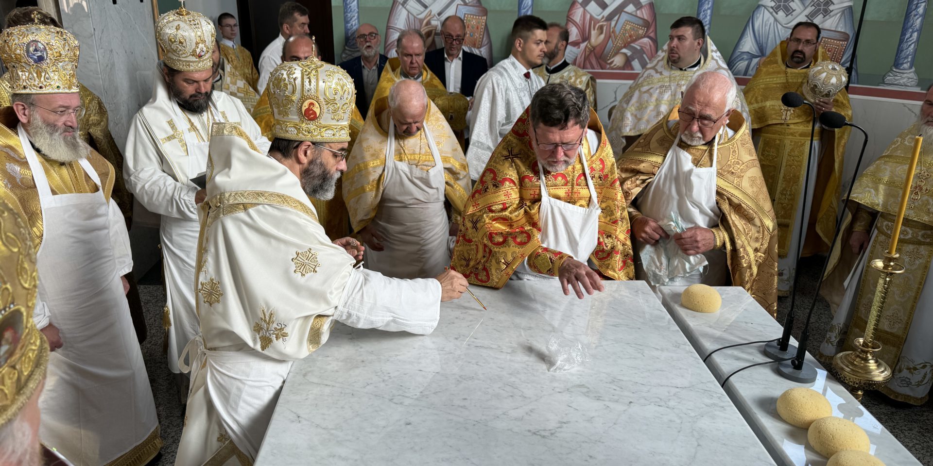 Poswiecenie cerkwi sw. Grzegorza Peradze 15.09.24