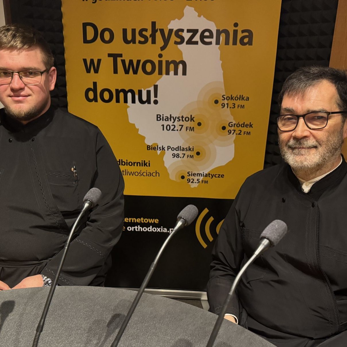 ks. Włodzimierz Misijuk i ks. Rafał Łaszczuk