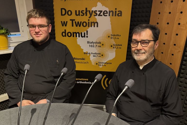 ks. Włodzimierz Misijuk i ks. Rafał Łaszczuk