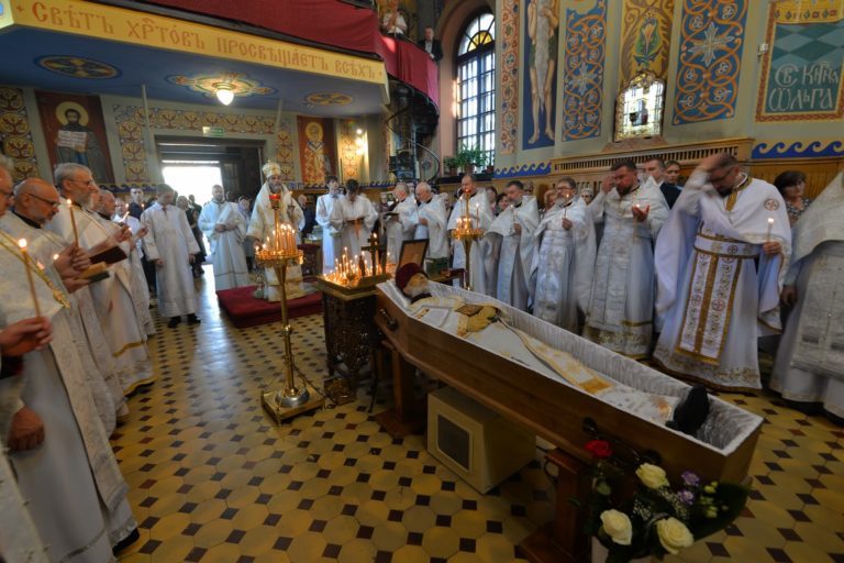 Uroczystości pogrzebowe śp. protodiakona Bazylego Dubeca