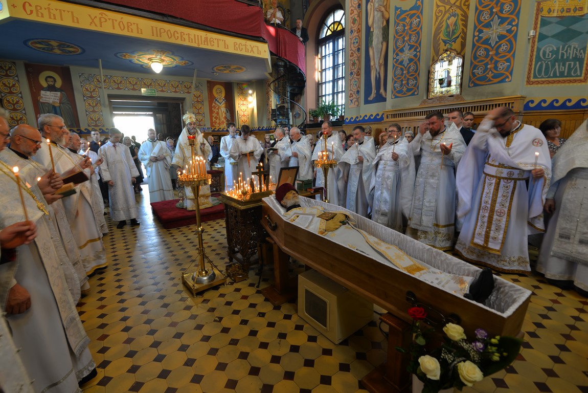 Uroczystości pogrzebowe śp. protodiakona Bazylego Dubeca