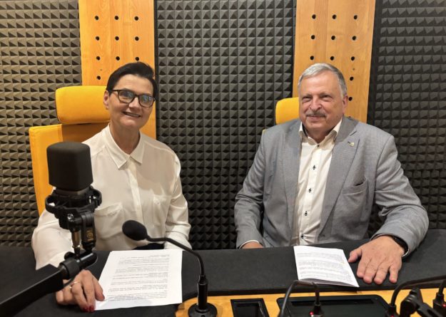 gen. Irena Doroszkiewicz oraz inż. Jarosław Werdoni